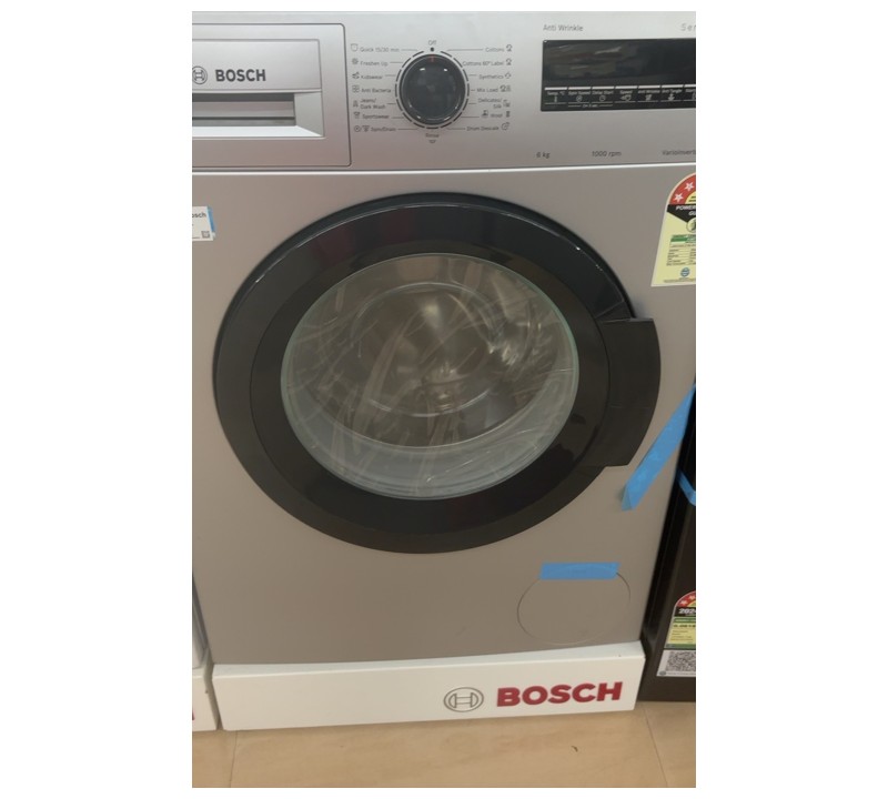 Bosch 6 kg Silver Front Load